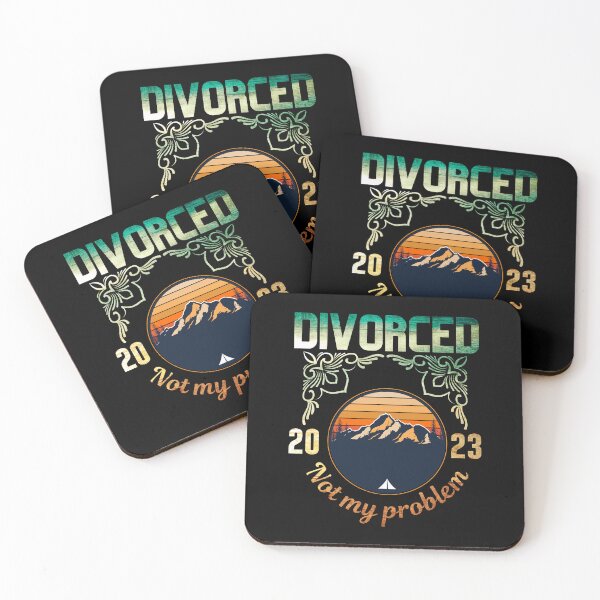 Item preview, Divorced 2023 not my problem designed and sold by vidyaroul.