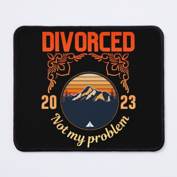 Item preview,  Divorced 2023 not my problem designed and sold by vidyaroul.