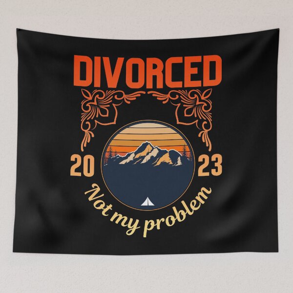 Item preview,  Divorced 2023 not my problem designed and sold by vidyaroul.