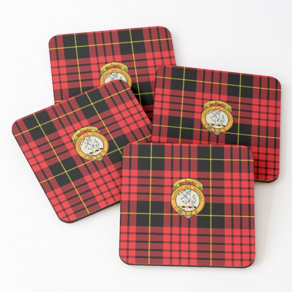 Item preview, Cresta y tartán escocés de MacQueen designed and sold by BagTown Clans.