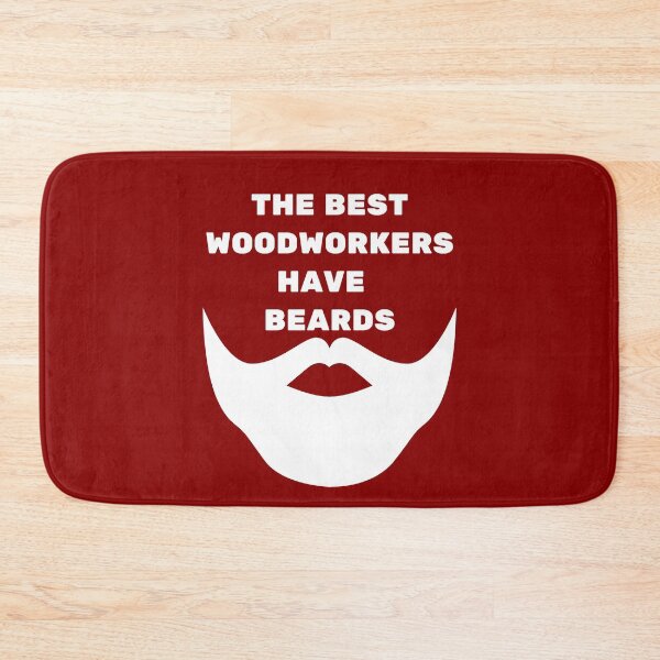 Item preview, The Best WoodWorkers Have Beards White designed and sold by Indra Agrawal.
