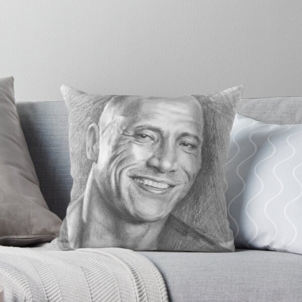 Item preview, Dwayne Johnson designed and sold by GoldsteinART.