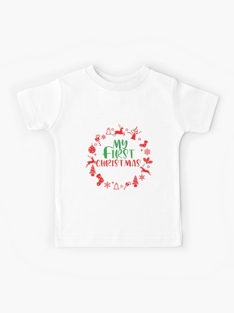 Baby first 2024 christmas shirt