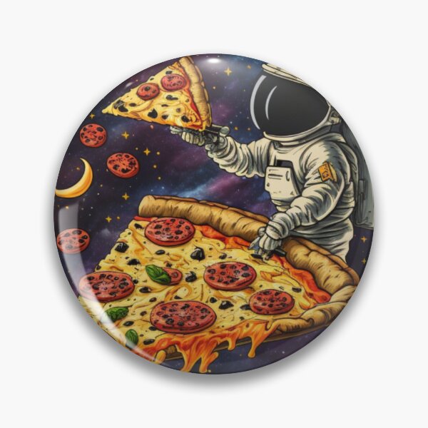 Item preview, Pizza lover , Astronaut space art designed and sold by YZO-Design.