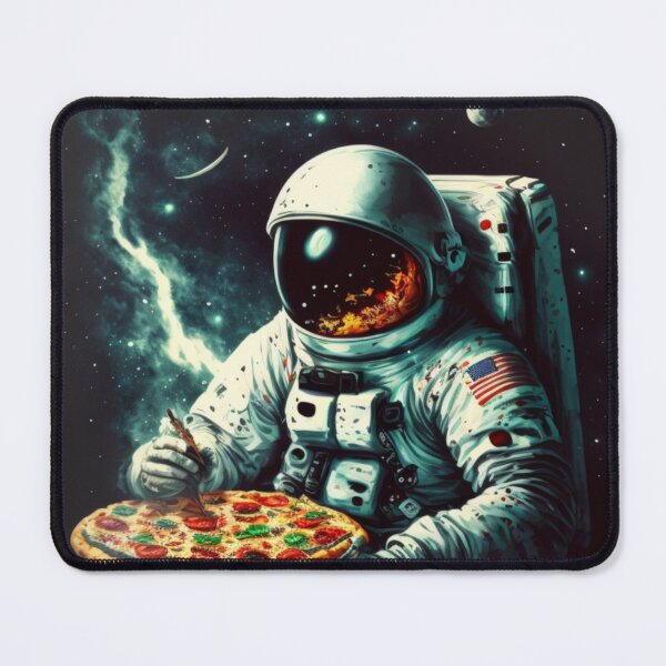 Item preview, Pizza lover , Astronaut space art designed and sold by YZO-Design.