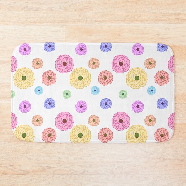 Item preview, Cute Pastel Spring Flowers Seamless Pattern designed and sold by Aerodin.
