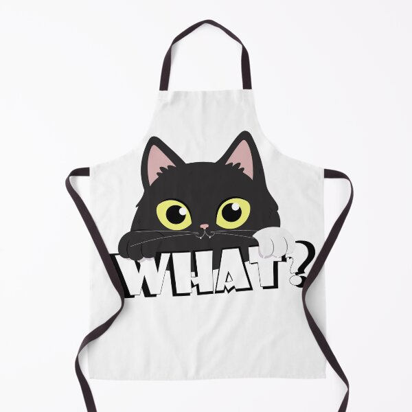 Item preview, Funny Black Cat Gift - WhaT? Sticker designed and sold by Divas ⭐⭐⭐⭐⭐.