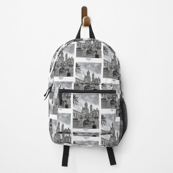 Item preview, Sicily Italy Palermo Cathedral Travel Poster designed and sold by SirajDecors.
