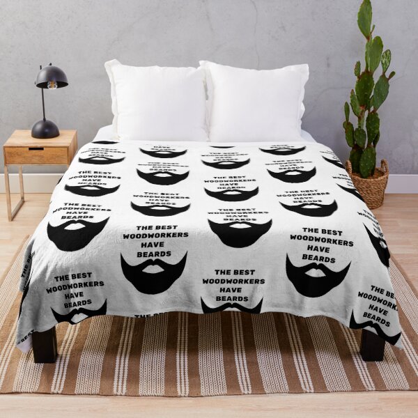Item preview, The Best WoodWorkers Have Beards Black designed and sold by Indra Agrawal.