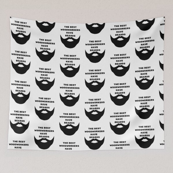 Item preview, The Best WoodWorkers Have Beards Black designed and sold by Indra Agrawal.