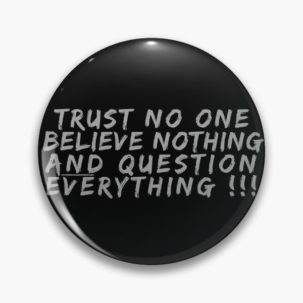 Item preview, trust grey designed and sold by ARabbitHole.