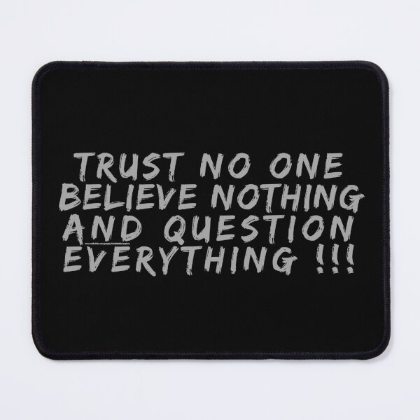 Item preview, trust grey designed and sold by ARabbitHole.