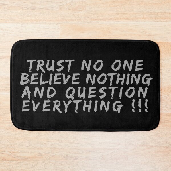 Item preview, trust grey designed and sold by ARabbitHole.