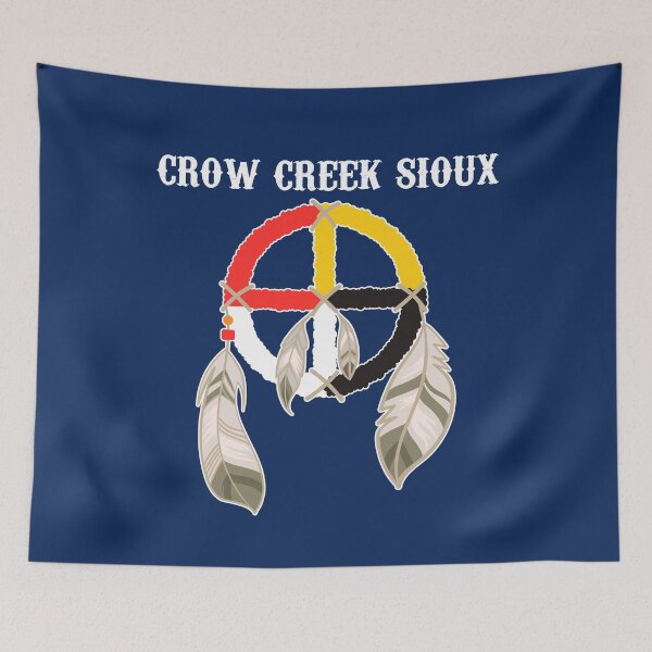 Item preview, Crow Creek Sioux Tribe Nation Native Medicine Wheel designed and sold by MagicBoutique.