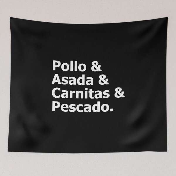 Item preview, Tacos Pollo Carnitas Pescado Asada Taco  designed and sold by The Junto Shop.