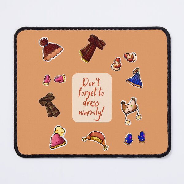 Item preview, Warm clothes, cozy winter, care and warmth. Don't forget to dress warmly! designed and sold by MinOriCozyShop.