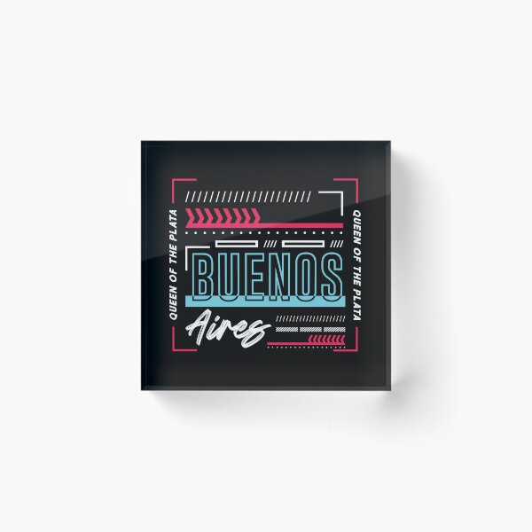 Item preview, Buenos Aires Argentina Capital City Typography designed and sold by halleinstyle.