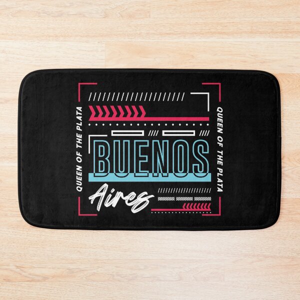 Item preview, Buenos Aires Argentina Capital City Typography designed and sold by halleinstyle.