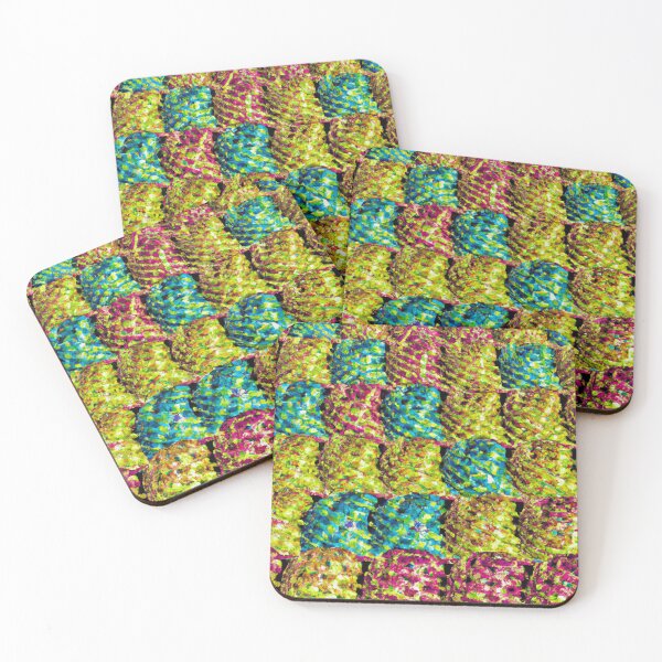 Item preview, 3D Colorful Painted Basket Weave Pattern  designed and sold by funnyhalloween.