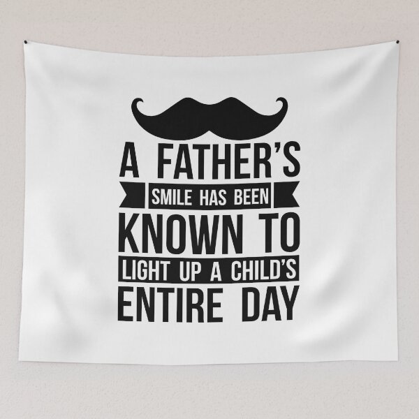 Item preview, A father's smile has been known to light up a child's entire day designed and sold by OHNS Corner.
