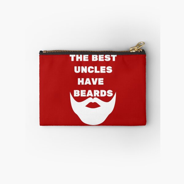 Item preview, The Best Uncles Have Beards White designed and sold by Indra Agrawal.