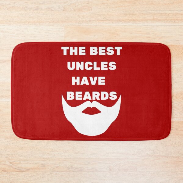 Item preview, The Best Uncles Have Beards White designed and sold by Indra Agrawal.