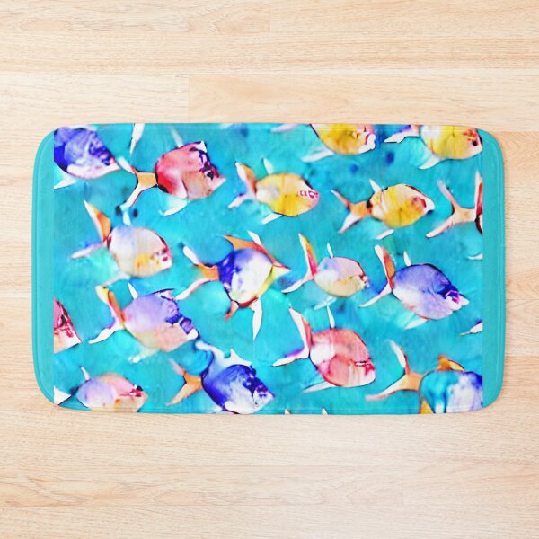 Item preview, Vibrant colorful watercolor tropical fish for fish and animal lovers, fishes pattern, fishes art,  designed and sold by Artsareus.