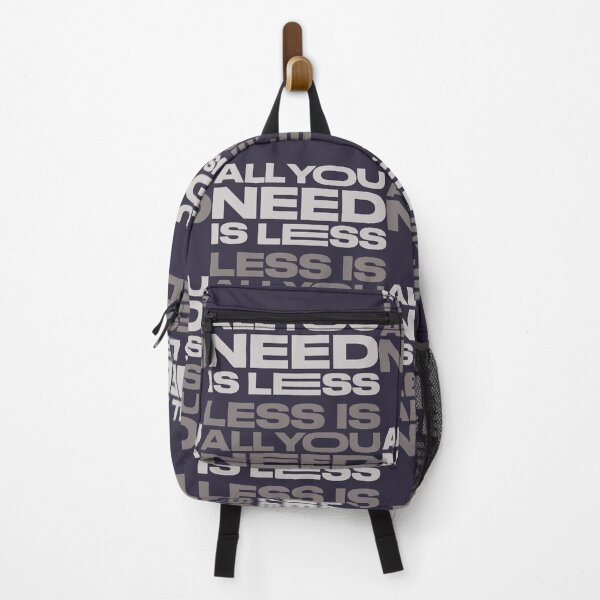 Item preview, All You Need is Less designed and sold by pineconebutter.