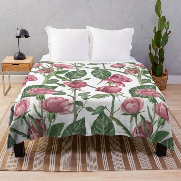 Item preview, Vintage Roses with Leaves Pattern designed and sold by EmmaBazz.