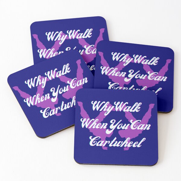 Item preview, Why Walk When You Can Cartwheel - Purple designed and sold by MedHance.