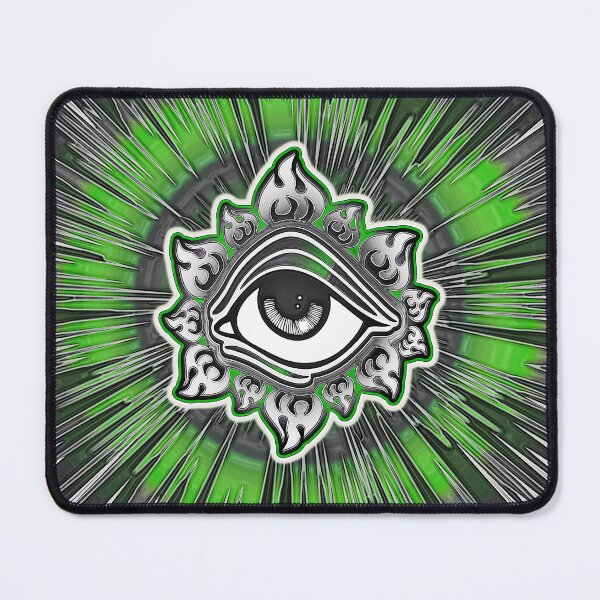 Item preview, Autotelic-BurningEye-GG designed and sold by Klaus Bremner (Autotelic Art).