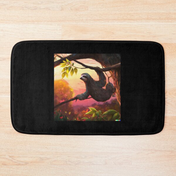Item preview, A sloth on a tree impressionist style123 designed and sold by GiveNoFoxl.