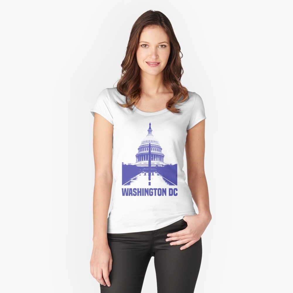 Item preview, Fitted Scoop T-Shirt designed and sold by denvector.