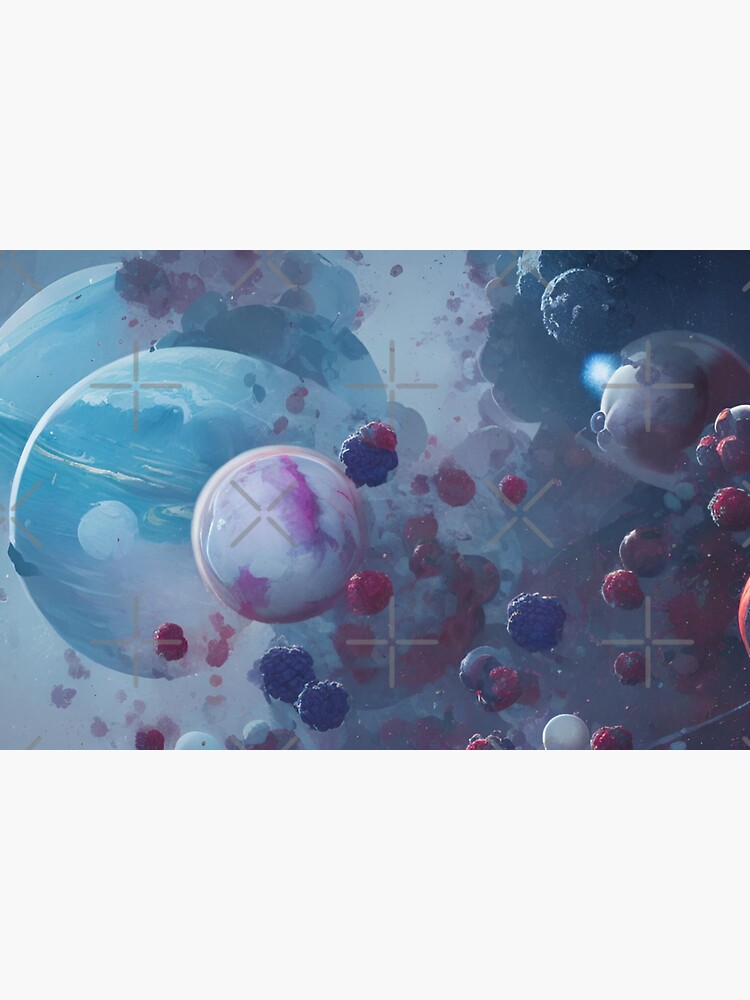 "The Berry Galaxy" Sticker for Sale by HauntedWitch Redbubble(02)