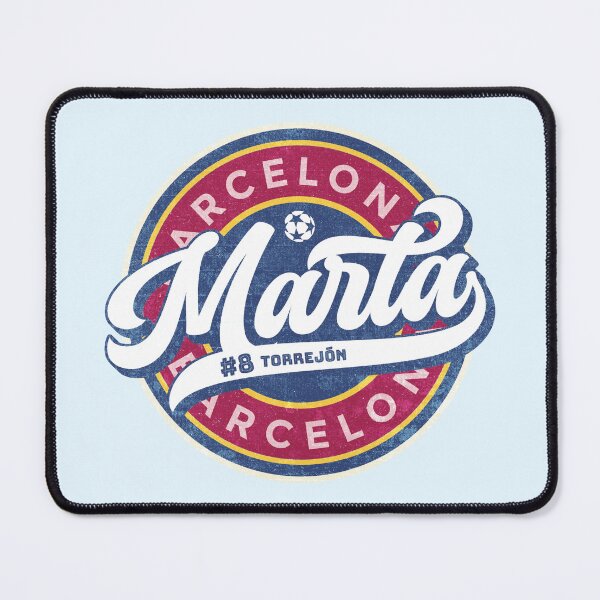 Item preview, Marta Torrejón #8 Barcelona Femeni Soccer Badge (Round) designed and sold by Numero14.