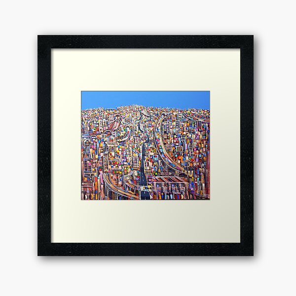 The only way home Framed Art Print