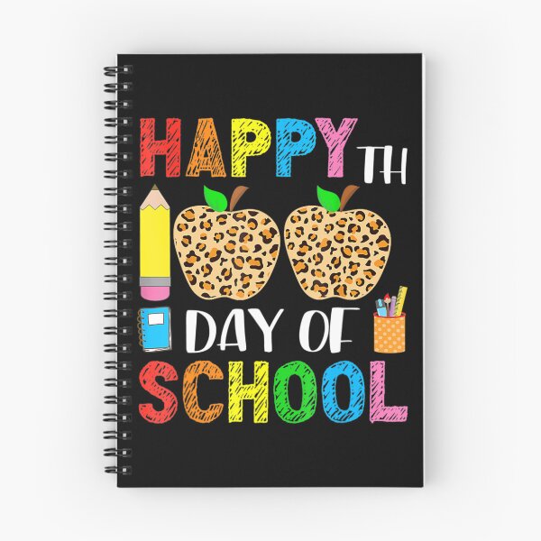 Item preview, Happy 100th Day of School | Teacher Student Leopard 100 Days Smarter designed and sold by simplife-art.