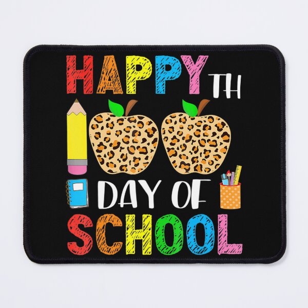 Item preview, Happy 100th Day of School | Teacher Student Leopard 100 Days Smarter designed and sold by simplife-art.