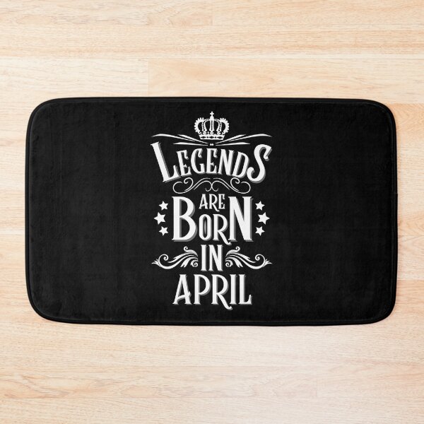 Item preview, Legends Are Born In April designed and sold by NinniSilver.