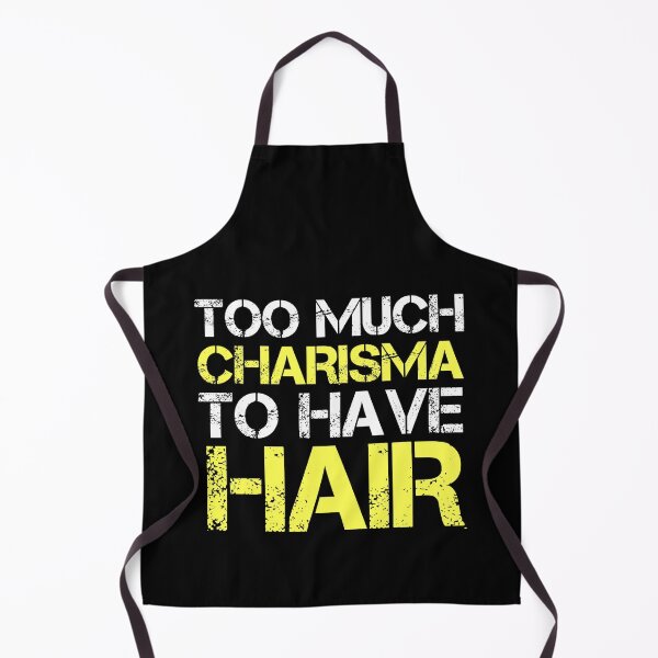 Item preview, Too Much Charisma To Have Hair - Funny Bald Quotes designed and sold by EnzoVectorism.