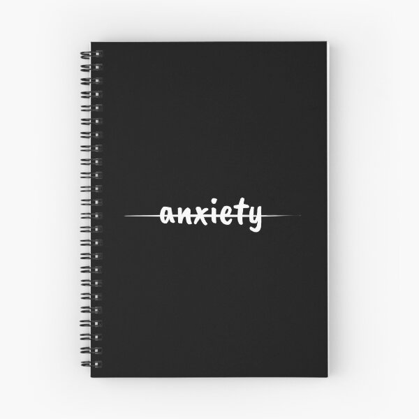 Item preview, no more anxiety - mental health, anxiety, and journaling designed and sold by Therapy by Sen.