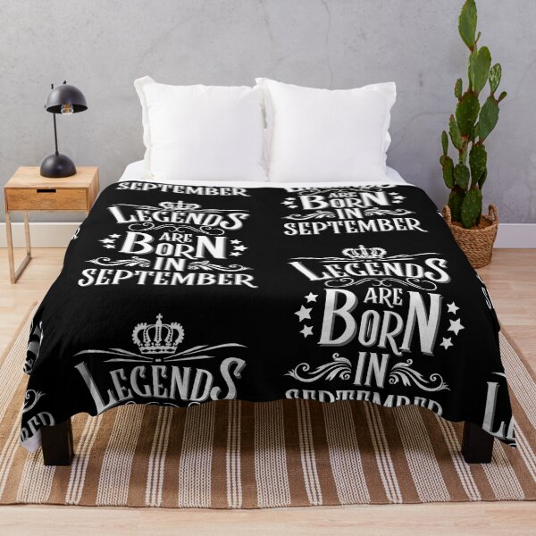 Item preview, Legends Are Born In September designed and sold by NinniSilver.
