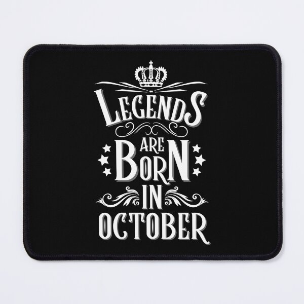 Item preview, Legends Are Born In October designed and sold by NinniSilver.