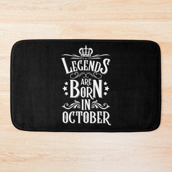 Item preview, Legends Are Born In October designed and sold by NinniSilver.