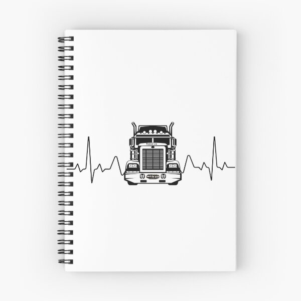 Item preview, Trucker Pulse Heartbeat designed and sold by DesignbyOkoto.