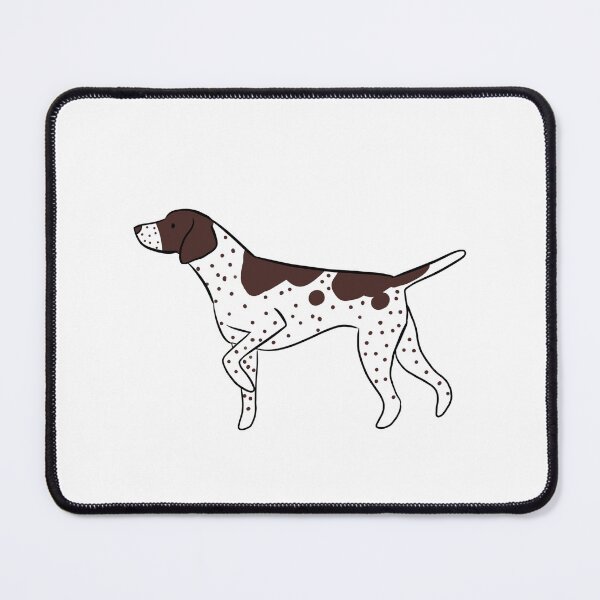 Item preview, german shorthaired pointer pointing illustration  designed and sold by Yarafantasyart.
