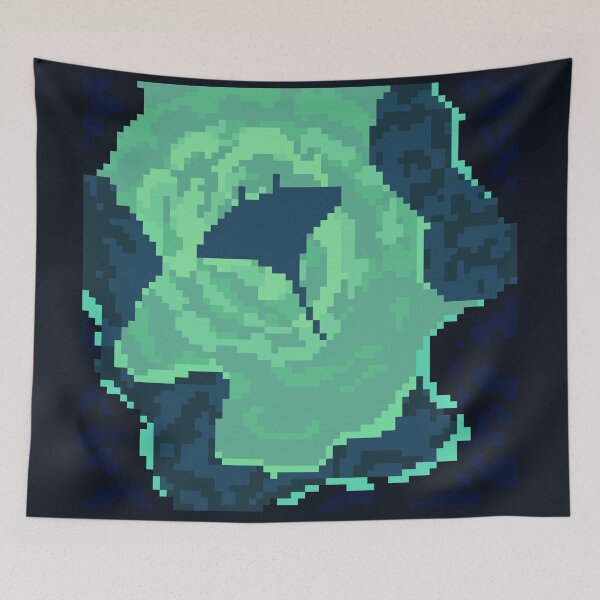Item preview, Mantaray (Green) designed and sold by strollingkiwi.