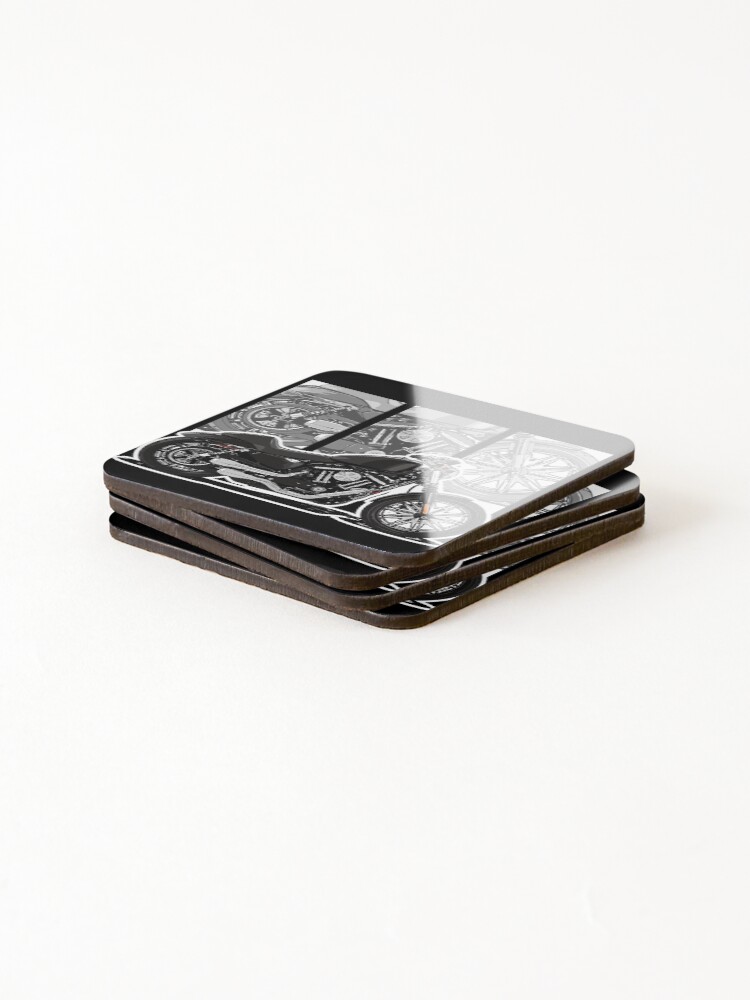Thumbnail 4 of 5, Coasters (Set of 4), Harley Davidson designed and sold by Racing-Style.