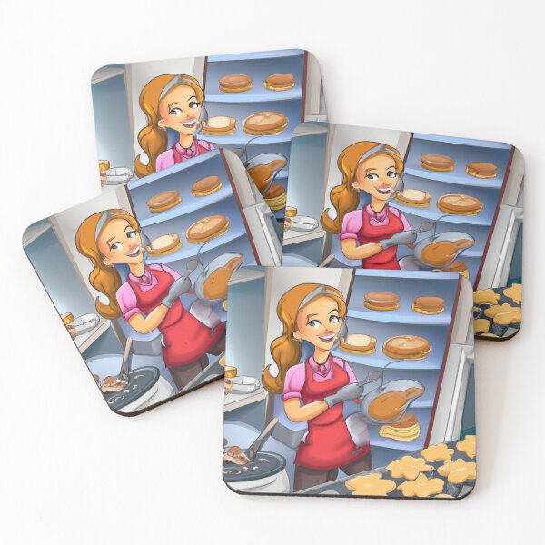 Item preview, Woman baking cookies -- 3D  designed and sold by glitchman2.