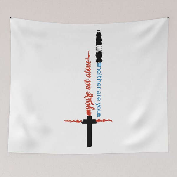Item preview, You're not alone... designed and sold by Andreia Carbonari.